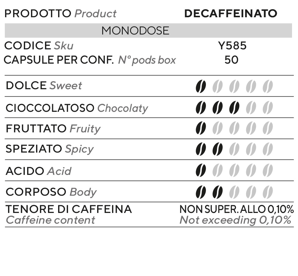 FAP, decaffeinato, mokasirs, caffè, capsule, cialde, grani, macinato, compatibili, espresso